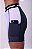Bermuda Essential Flex Block 15 cm - Preto / Lilas - Imagem 4