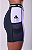 Bermuda Essential Flex Block 15 cm - Preto / Lilas - Imagem 5