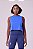 Regata Keep Cool Crooped Azul - Imagem 1