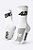 MEIA HUPI 42K BRANCO -  PARA PES MENORES COR: BRANCO.  TAM.: UNICO.  - HUPI - Imagem 1