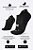 MEIA HUPI INVISIVEL PRETO - LT COR: PRETO.  TAM.: UNICO.  - HUPI - Imagem 2
