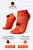 MEIA HUPI RUNNING PRO 5K LARANJA NEON COR: ALARANJADO NEON.  TAM.: UNICO.  - HUPI - Imagem 3