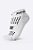 MEIA HUPI RUNNING PRO BRANCO/PRETO COR: BRANCO/PRETO.  TAM.: UNICO.  - HUPI - Imagem 2
