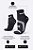 MEIA HUPI RUNNING PRO PRIME PRETO/BRANCO COR: PRETO/BRANCO.  TAM.: UNICO.  - HUPI - Imagem 7
