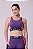 Top Essential Flex Block Nadador IND Uva / Masgenta / Preto - Imagem 1
