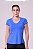 Camiseta Keep Cool Decote V UV50 IND Azul - Imagem 1