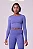 Camiseta Manga Longa Signature Cropped Samba Azul Escuro - Imagem 1