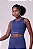 Top Cropped Authen Grit Trail Serra com Bolso Azul Noite - Imagem 1