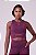 Top Cropped Authen Grit Trail Serra com Bolso Vinho - Imagem 1