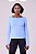 Camiseta Manga Longa Keep Cool Pep UV50 Azul Nuvem - Imagem 1