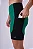 BERMUDA 4 BOLSOS C/ ZIPER NO COS 18CM TEXTURIZADA FEM | VERDE / PRETO - Imagem 3