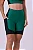 BERMUDA 4 BOLSOS C/ ZIPER NO COS 18CM TEXTURIZADA FEM | VERDE / PRETO - Imagem 1