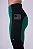 LEGGING 4 BOLSOS C/ ZIPER NO COS TEXTURIZADA FEM | VERDE / PRETO - Imagem 2