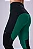 LEGGING 4 BOLSOS C/ ZIPER NO COS TEXTURIZADA FEM | VERDE / PRETO - Imagem 4