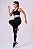 LEGGING 4 BOLSOS C/ ZIPER NO COS TEXTURIZADA FEM | PRETO - Imagem 1