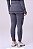 Legging Thermal Ziper Refletivo Protect Fem | PRETO MESCLA - Imagem 2