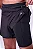 SHORT COM BERMUDA GRIT BOSSA 3 BOLSOS 5" MASC | PRETO - Imagem 2