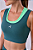 TOP SIGNATURE SAMBA 2 EM 1 DUPLA FACE VERDE MEDITERRANEO / VERDE MENTA - Imagem 2