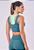 TOP SIGNATURE SAMBA 2 EM 1 DUPLA FACE VERDE MEDITERRANEO / VERDE MENTA - Imagem 4