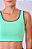 TOP SIGNATURE SAMBA RETO DUPLA FACE  VERDE MEDITERRANEO / VERDE MENTA - Imagem 6