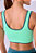 TOP SIGNATURE SAMBA RETO DUPLA FACE  VERDE MEDITERRANEO / VERDE MENTA - Imagem 5