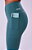LEGGING SIGNATURE SAMBA 3 BOLSOS VERDE MEDITERRANEO - Imagem 4