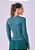 CAMISETA CROPPED SIGNATURE SAMBA MANGA LONGA  VERDE MEDITERRANEO - Imagem 5