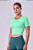 CAMISETA CROPPED SIGNATURE SAMBA VERDE MENTA - Imagem 1