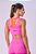 TOP SIGNATURE SAMBA 2 EM 1 DUPLA FACE  ROSA VIOLETA / VERMELHO GRENADINE - Imagem 6