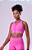 TOP SIGNATURE SAMBA NADADOR C/ ZIPER ROSA VIOLETA - Imagem 1