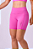 BERMUDA SIGNATURE SAMBA 3 BOLSOS 15CM ROSA VIOLETA - Imagem 1