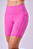 BERMUDA SIGNATURE SAMBA 3 BOLSOS 18CM ROSA VIOLETA - Imagem 1