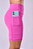 BERMUDA SIGNATURE SAMBA 3 BOLSOS 18CM ROSA VIOLETA - Imagem 3