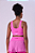 TOP SIGNATURE SAMBA RETO DUPLA FACE ROSA VIOLETA / VERMELHO GRENADINE - Imagem 6