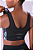 TOP SIGNATURE SAMBA RETO DUPLA FACE  ESTAMPA XODO / PRETO - Imagem 3