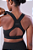 TOP GRIT BOSSA AJUSTAVEL 1 BOLSO NADADOR ALCAS PRETO / ESTAMPA DEUSA - Imagem 4
