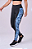 LEGGING GRIT BOSSA 3 BOLSOS  PRETO / ESTAMPA CELESTE - Imagem 1
