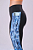 LEGGING GRIT BOSSA 3 BOLSOS  PRETO / ESTAMPA CELESTE - Imagem 3