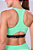 TOP SPRINT GINGA DUPLA FACE  VERDE MENTA / PRETO - Imagem 2