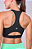 TOP SPRINT GINGA DUPLA FACE  VERDE MENTA / PRETO - Imagem 4