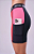 BERMUDA ESSENTIAL FLEX BLOCK 2 BOLSOS 15CM VERMELHO / ROSA / PRETO - Imagem 4