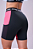 BERMUDA ESSENTIAL FLEX BLOCK 2 BOLSOS 15CM VERMELHO / ROSA / PRETO - Imagem 5
