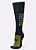 MEIA HUPI RUN COLORS PRETA LONGA TAM.: UNICO - Imagem 2
