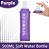 Garrafa Squeeze Soft Flask ROXA Silicone 500ML Portátil Dobrável - Imagem 1