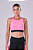 TOP GRIT BOSSA AJUSTAVEL 1 BOLSO NADADOR ROSA MALVA/PINK FLUOR/PRETO - Imagem 1