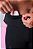 BERMUDA GRIT BOSSA 3 BOLSOS 15CM PRETO/ROSA MALVA/PINK FLUOR - Imagem 5