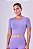 CAMISETA CROPPED SIGNATURE SAMBA ROXO NEVOA - Imagem 1