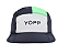 Bone Esportivo Yopp 5 Panel - Branco e Verde - Imagem 2