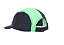 Bone Esportivo Yopp 5 Panel - Branco e Verde - Imagem 3