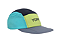Bone Esportivo Yopp 5 Panel - Azul e Verde - Imagem 1